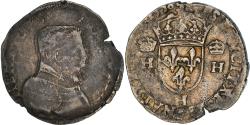 World Coins - Coin, France, Henri II, Teston, 1558, La Rochelle, , Silver