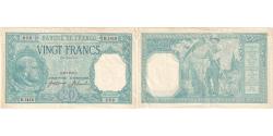 World Coins - France, 20 Francs, Bayard, 1917, R.1419, AU(55-58), Fayette:11.02, KM:74