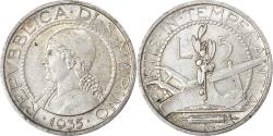 World Coins - Coin, San Marino, 5 Lire, 1935, Rome, , Silver, KM:9