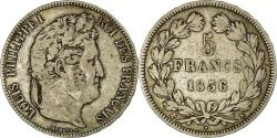 World Coins - Coin, France, Louis-Philippe, 5 Francs, 1836, Bordeaux, , Silver
