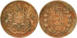 World Coins - Coin, INDIA-BRITISH, 1/4 Anna, 1835, , Copper, KM:446.1