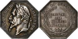 World Coins - France, Token, Napoléon III, Compagnie des Notaires de Chateaudun, n.d.