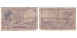 World Coins - France, 5 Francs, Violet, 1932, T.50662, VG(8-10), Fayette:F.03.16, KM:83