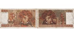 World Coins - France, 10 Francs, Berlioz, 1975, V.186, VF(20-25), Fayette:63.11, KM:150b