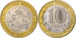 World Coins - Russia, 10 Roubles, 2011, Saint Petersburg, Bi-Metallic, , KM:1313