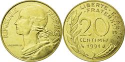 World Coins - Coin, France, Marianne, 20 Centimes, 1991, , Aluminum-Bronze