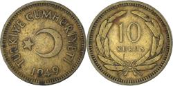 World Coins - Coin, Turkey, 10 Kurus, 1949