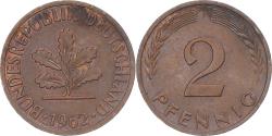 World Coins - Coin, Germany, 2 Pfennig, 1962