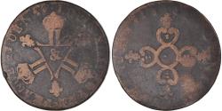 World Coins - Coin, France, Louis XIV, Six deniers dits « dardenne », 6 Deniers, 1711