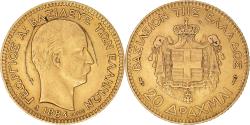 World Coins - Coin, Greece, George I, 20 Drachmai, 1884, Paris, , Gold, KM:56