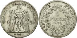 World Coins - Coin, France, Hercule, 5 Francs, 1877, Bordeaux, , Silver, KM:820.2