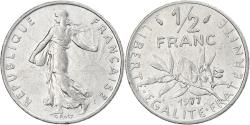 World Coins - Coin, France, Semeuse, 1/2 Franc, 1977, Paris, , Nickel, KM:931.1