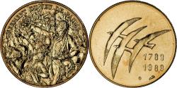 World Coins - France, Medal, Révolution Française, Serment du Jeu de Paume, History, 1989