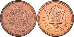 World Coins - Coin, Barbados, Cent, 1998