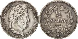 World Coins - Coin, France, Louis-Philippe, 1/4 Franc, 1838, Lille, , Silver