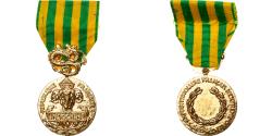 World Coins - France, Campagne d'Indochine, Medal, 1945-1954, Uncirculated, Gilt Bronze, 36.5