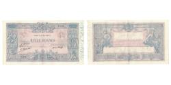 World Coins - France, 1000 Francs, Bleu et Rose, 1926, K.2644, AU(50-53), Fayette:36.43