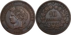 World Coins - France, 10 Centimes, Cérès, 1882, Paris, Bronze, , Gadoury:265a