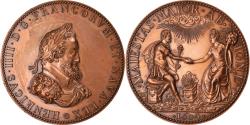 World Coins - France, Medal, Henri IV et Marie de Médicis, History, Restrike, , Bronze