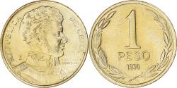World Coins - Coin, Chile, Peso, 1990