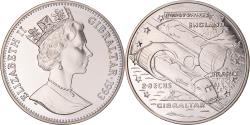 World Coins - Coin, Gibraltar, Elizabeth II, 2.8 Ecus, 1993, BE, , Copper-nickel