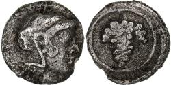 Ancient Coins - Lesbos, Hemiobol, ca. 460-406 BC, Methymna, Silver, , HGC:6-905