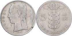 World Coins - Belgium, 5 Francs, 5 Frank, 1962, Copper-nickel, , KM:134.1
