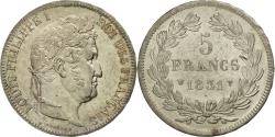 World Coins - Coin, France, Louis-Philippe, 5 Francs, 1831, Lille, , Silver,KM 745.13