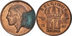 World Coins - Coin, Belgium, Baudouin I, 50 Centimes, 1982, , Bronze, KM:148.1