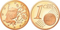 World Coins - France, Euro Cent, 2010, Proof, , Copper Plated Steel, KM:1282