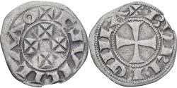World Coins - Duchy of Aquitaine, Guillaume X, Obol, 1126-1137, Bordeaux, Silver,