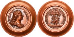 World Coins - France, Medal, Baptiste Rousseau, History, 1974, Cure, , Copper