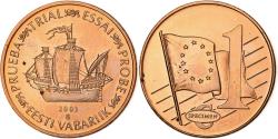 World Coins - Estonia, Medal, 1 C, Essai Trial, 2003, Exonumia, , Copper