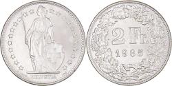 World Coins - Coin, Switzerland, 2 Francs, 1965, Bern, , Silver, KM:21