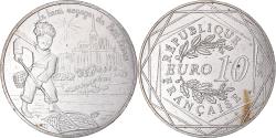 World Coins - France, 10 Euro, Le Petit Prince (pêche au Mont Saint-Michel), 2016,