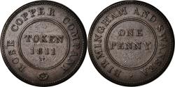 World Coins - Coin, Great Britain, Birmingham and Swansea, Penny Token, 1811, Birmingham