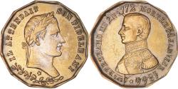 World Coins - France, Token, Général Bertrand, Fidèle Ami de Napoléon, 1844,