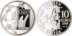 World Coins - Belgium, 10 Euro, Olympic Games, 2008, , Silver, KM:268
