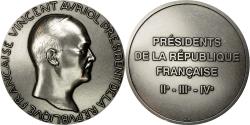 World Coins - France, Medal, Les Présidents de la République, Vincent Auriol,