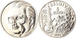 World Coins - Belgium, 5 Euro, 1996, Albert II, , Copper-nickel