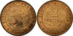 World Coins - Coin, France, Cérès, 2 Centimes, 1884, Paris, , Bronze, KM:827.1