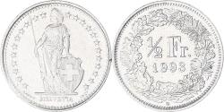 World Coins - Coin, Switzerland, 1/2 Franc, 1993