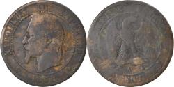 World Coins - Coin, France, Napoleon III, Napoléon III, 10 Centimes, 1861, Paris,
