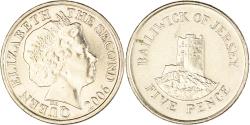 World Coins - Coin, Jersey, 5 Pence, 2006
