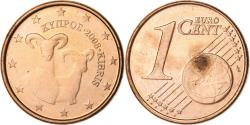 World Coins - Cyprus, Euro Cent, 2008, Copper Plated Steel,