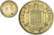 World Coins - Coin, Spain, Francisco Franco, caudillo, Peseta, 1971,