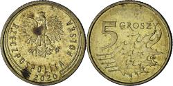 World Coins - Poland, 5 Groszy, 2020