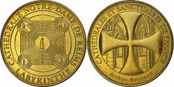 World Coins - France, Tourist token, Reims - Cathédrale - Labyrinthe, 2011, Copper-nickel