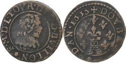 World Coins - France, Ardennes, Fréd-Maurice de La Tour, Double De Sedan, 1636, Sedan
