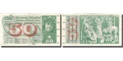 World Coins - Banknote, Switzerland, 50 Franken, 1974, 1974-02-07, KM:48n, EF(40-45)